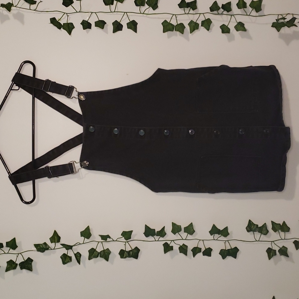 Black Overalls Dress Size 8